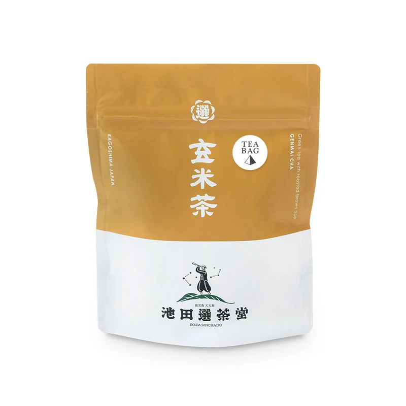 池田選茶堂の玄米茶（Genmaicha）スタンドパック・ティーバッグ5g×12袋