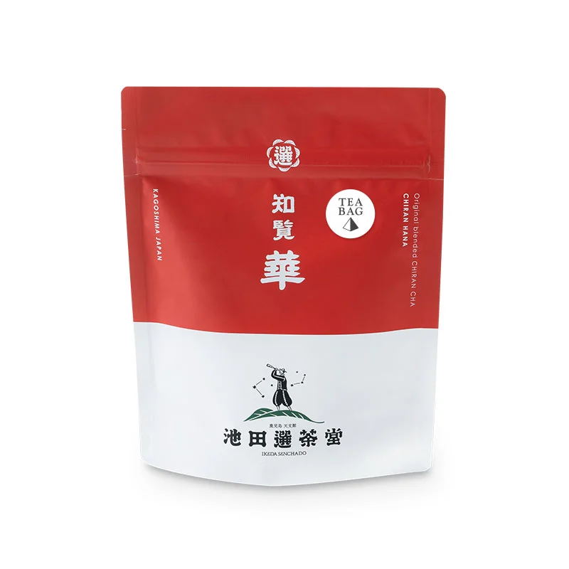 池田選茶堂の知覧茶「華」（Chiran Cha Hana）スタンドパック・ティーバッグ5g×12袋