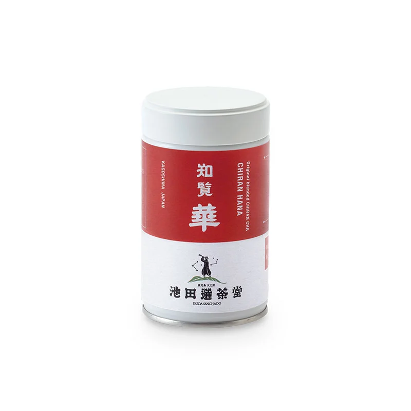 池田選茶堂の知覧茶「華」（Chiran Cha Hana）缶入り・リーフ100g