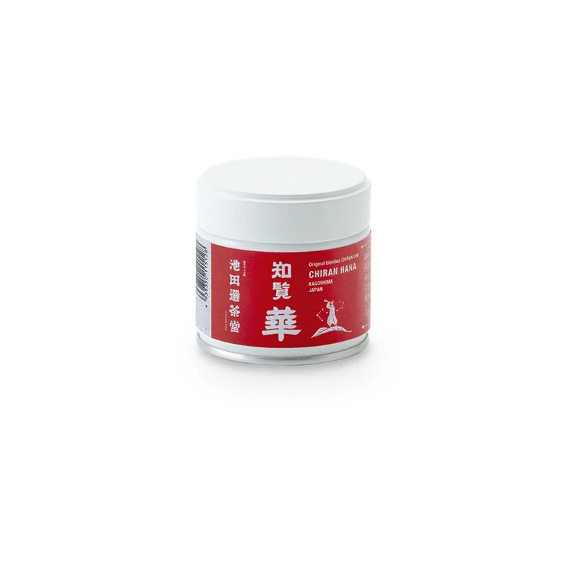池田選茶堂の知覧茶「華」（Chiran Cha Hana）缶入り・リーフ50g